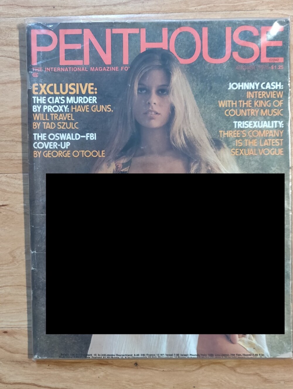 Vintage Penthouse Magazine August 1975